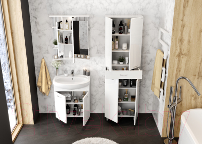 Шкаф-пенал для ванной Onika Модерн 60.10 (406002)