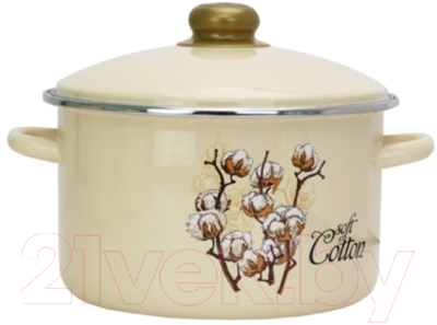 Набор кастрюль Эмаль Хлопок 2-3201/4