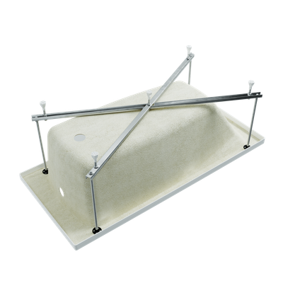 Ванна акриловая Triton Стандарт 170x70 (с каркасом, экраном и сифоном)