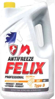 Антифриз FELIX Type D -40°С / 430206332 - фото