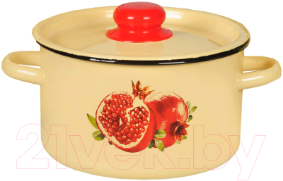 Кастрюля СтальЭмаль Гранат 1с15с/1 - фото