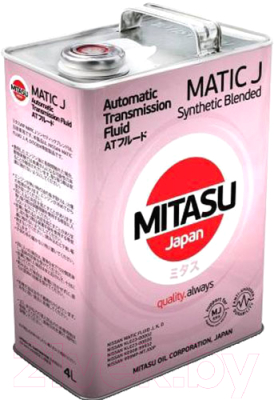 Трансмиссионное масло Mitasu ATF Matic / MJ-333-4 - фото