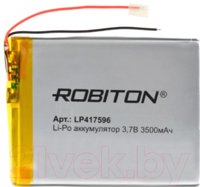 Аккумулятор Robiton LP417596 - фото