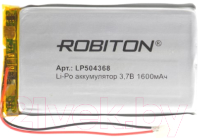 Аккумулятор Robiton LP504368 - фото