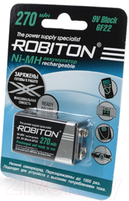 Аккумулятор Robiton RTU270MH-1 BL1