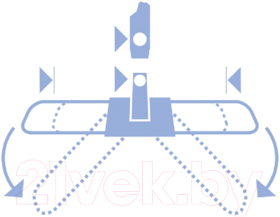 Держатель мопов TTS Dry Dasting 00000814