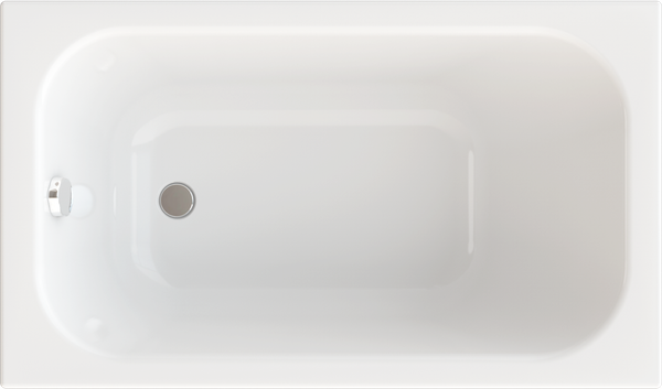 Ванна акриловая Triton Стандарт 120x70 (с ножками, экраном и сифоном) - фото