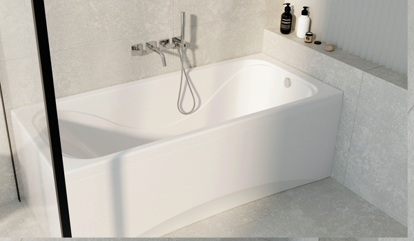 Ванна акриловая Triton Стандарт 120x70 (с ножками, экраном и сифоном)