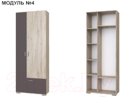 Шкаф Bravo Мебель Имидж №4