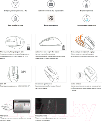 Мышь A4Tech Fstyler FG30S