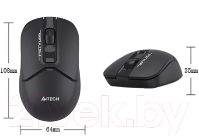 Мышь A4Tech Fstyler FG12