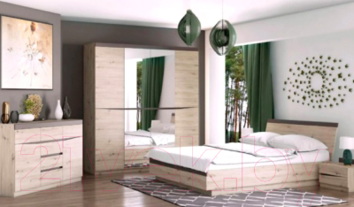 Шкаф Bravo Мебель Тиана ШР-4