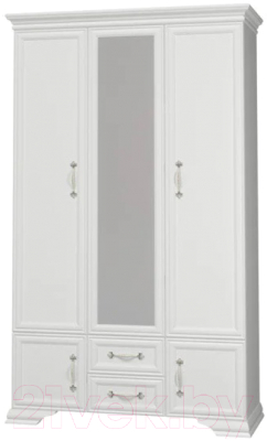 Шкаф Bravo Мебель Грация ШР-3 1 зеркало - фото