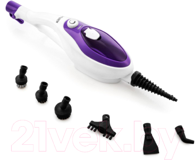 Пароочиститель Kitfort KT-1004-4 (фиолетовый)