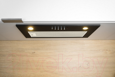 Вытяжка скрытая Akpo Micra Twin 60 WK-7 (черный)