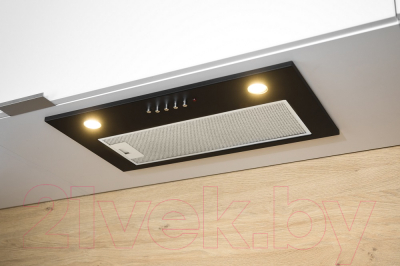 Вытяжка скрытая Akpo Micra Twin 60 WK-7 (черный)