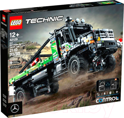 Конструктор Lego Technic Полноприводный грузовик-внедорожник MB Zetros 42129 - фото