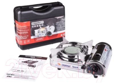 Плита туристическая Следопыт Spark PF-GST-N12