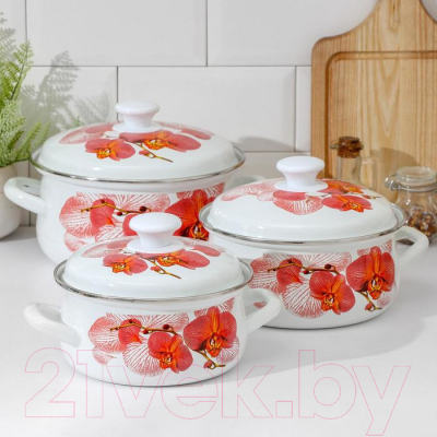 Набор кастрюль КМЗ Анжелина 1