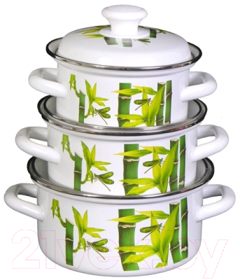 Набор кастрюль КМЗ Бамбук 1