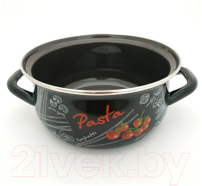 Набор кастрюль КМЗ Болоньезе 1 Экстра (3шт, черный)
