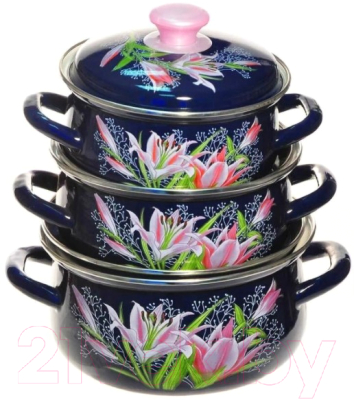 Набор кастрюль КМЗ Версаль 1 - фото
