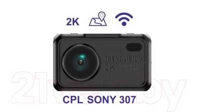 Автомобильный видеорегистратор TrendVision TDR-721S