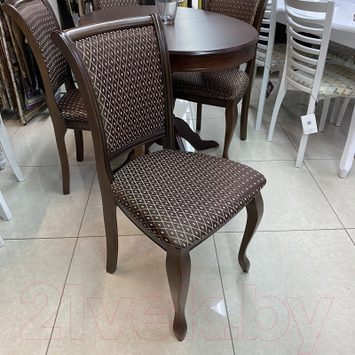 Стул ТехКомПро СМ 10 (бук/тон орех с патиной/ткань 180А)