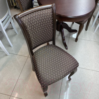 Стул ТехКомПро СМ 10 (бук/тон орех с патиной/ткань 180А)