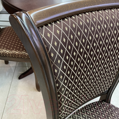 Стул ТехКомПро СМ 10 (бук/тон орех с патиной/ткань 180А)