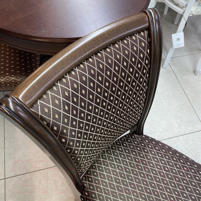 Стул ТехКомПро СМ 10 (бук/тон орех с патиной/ткань 180А)