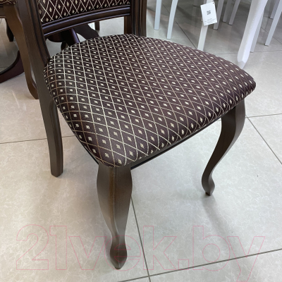 Стул ТехКомПро СМ 10 (бук/тон орех с патиной/ткань 180А)