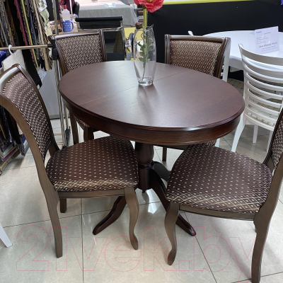 Стул ТехКомПро СМ 10 (бук/тон орех с патиной/ткань 180А)