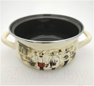 Набор кастрюль КМЗ Сомелье Экстра (3шт, слоновая)