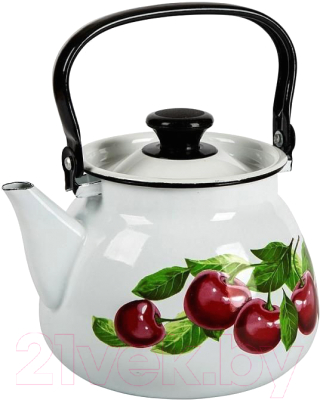 Чайник КМЗ 42104-132/6 (белый/слоновая) - фото