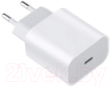 Зарядное устройство сетевое Xiaomi Mi 20W Charger Type-C BHR4927GL/AD201EU - фото