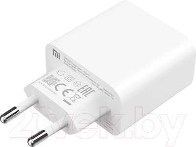 Зарядное устройство сетевое Xiaomi Mi 33W Wall Charger Type-A+Type-C EU / BHR4996GL - фото