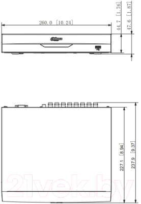 Видеорегистратор наблюдения Dahua DH-XVR4116HS-I