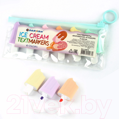 Набор маркеров Darvish Мороженое / DV-12675