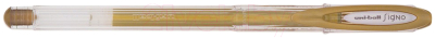Ручка гелевая UNI Mitsubishi Pencil UM-120NM Gold - фото