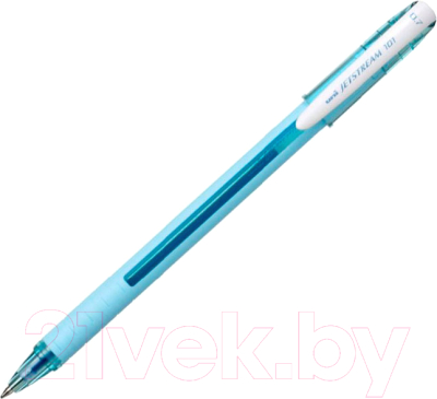 Ручка шариковая UNI Mitsubishi Pencil SX-101FL-07 Skyblue Blue - фото