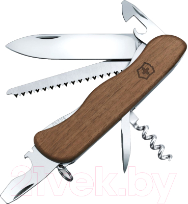 Нож швейцарский Victorinox Forester Wood 0.8361.63 - фото