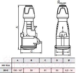 Розетка переносная Legrand 90105