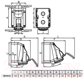 Розетка кабельная Legrand 90160