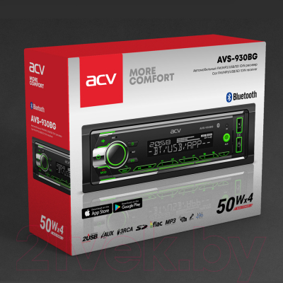 Бездисковая автомагнитола ACV AVS-930BG