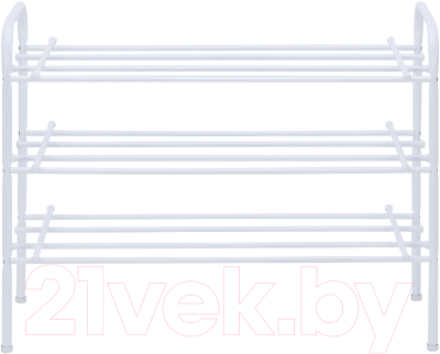 Полка для обуви Импэкс Leset Комо 3 (белый)