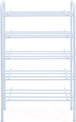 Полка для обуви Импэкс Leset Комо 5 (белый)