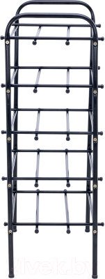 Полка для обуви Импэкс Leset Комо 5 (черный)
