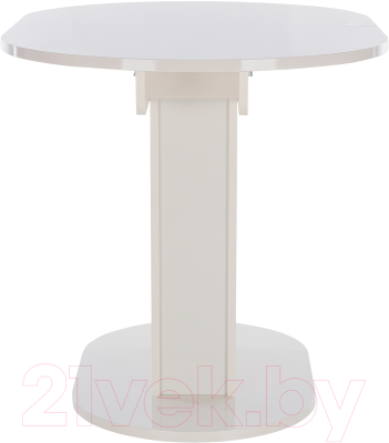 Обеденный стол Импэкс Leset Флер (бежевый глянец)