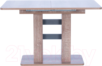 Обеденный стол Импэкс Leset Гранд (дуб сакраменто/антрацит)